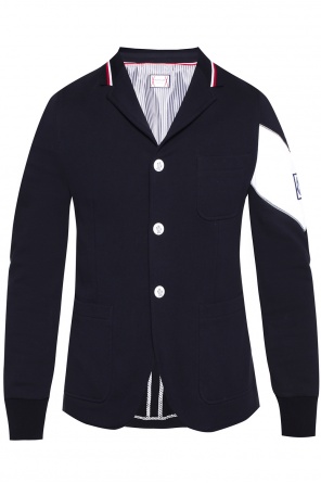 Patched sweatshirt blazer, zdjęcie 1 Patched sweatshirt blazer od Moncler Gamme Bleu